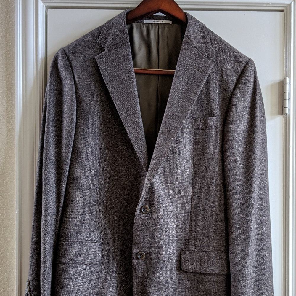 Hickey Freeman 100% Wool 40 Long